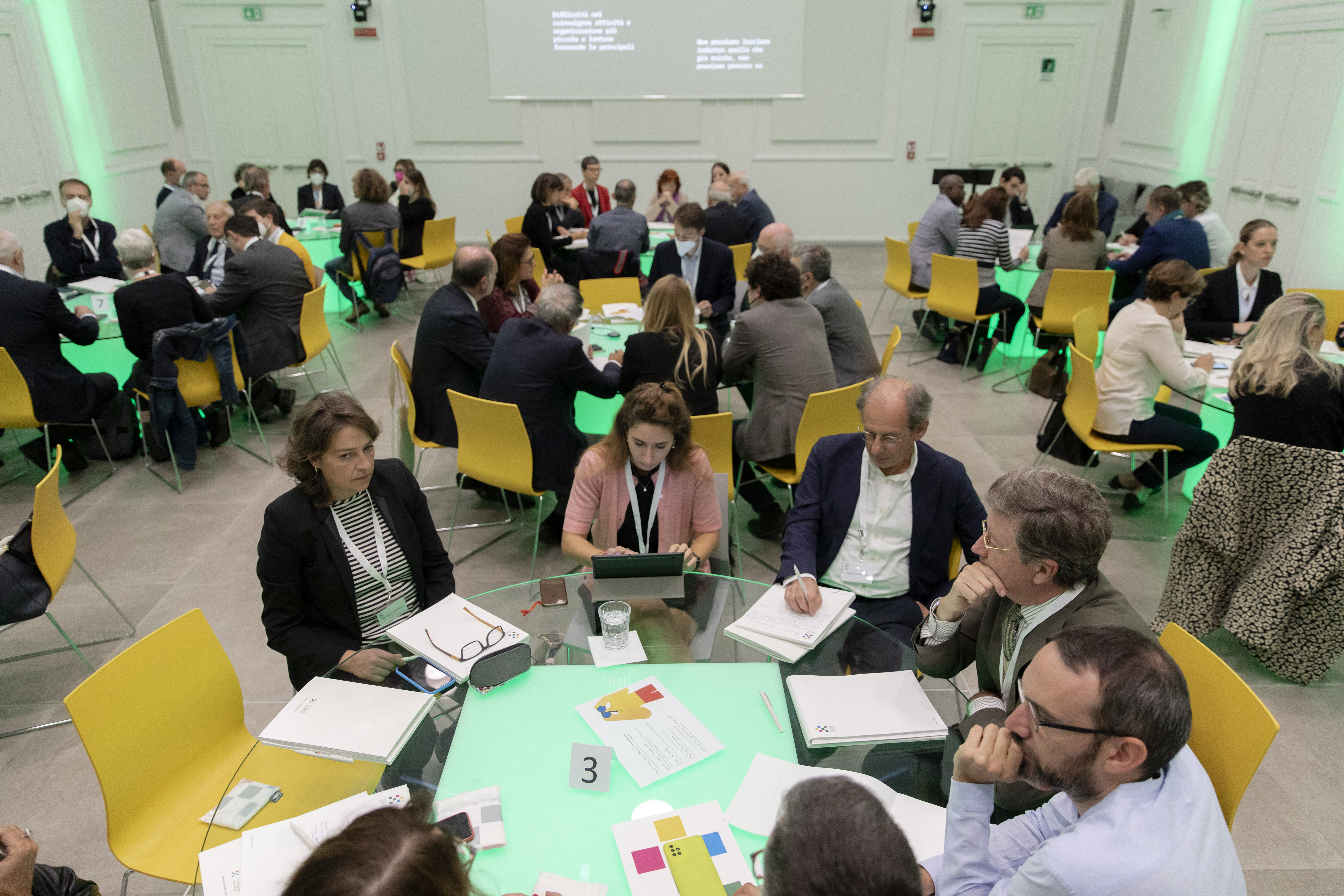 Confronto con gli stakeholder per Compagnia di San Paolo con Brainstormer