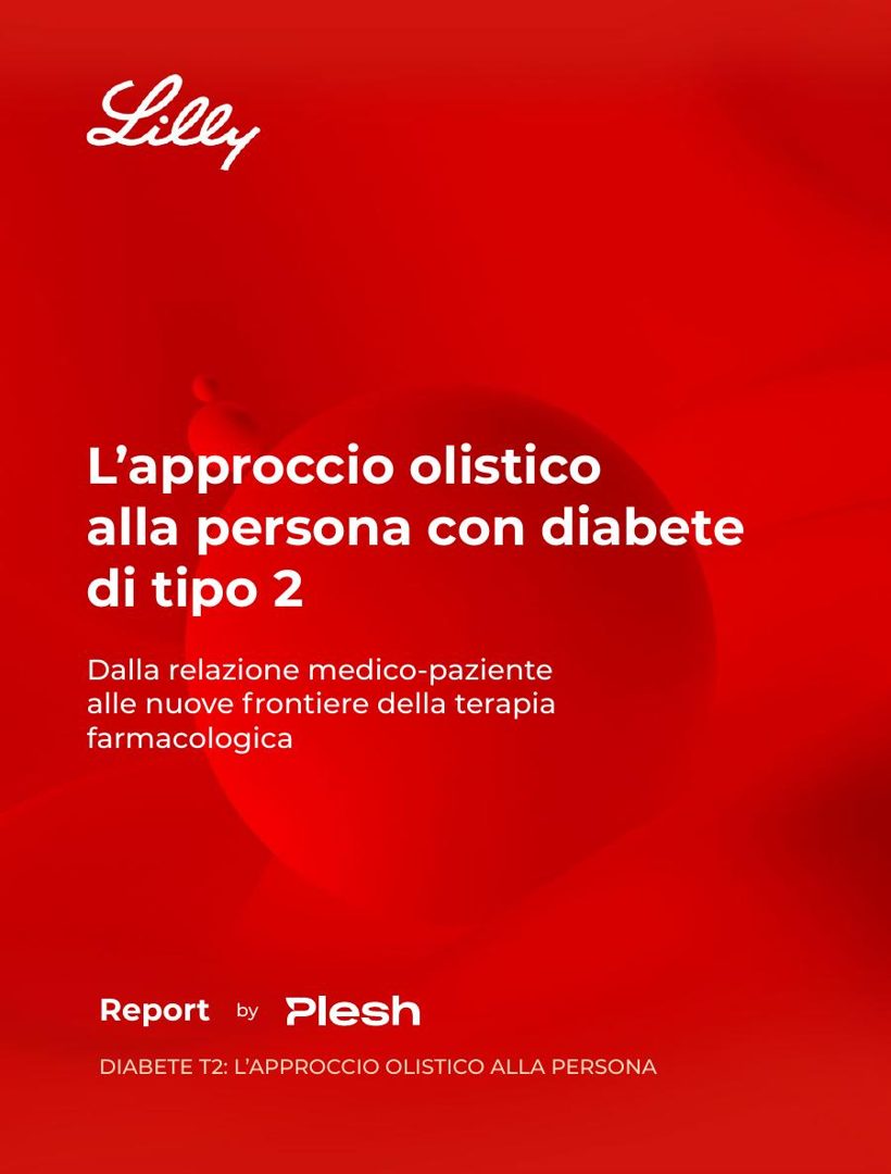 Copertina del report Eli Lilly sull'approccio olistico al diabete di tipo 2